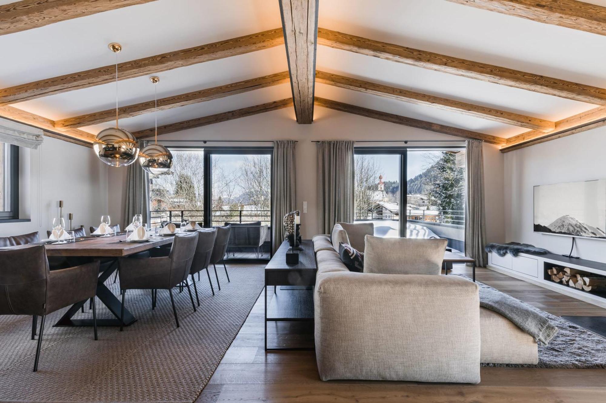 Geniessen Sie Bergblick & Sauna Im Modernen Chalet Going am Wilden Kaiser Exterior photo